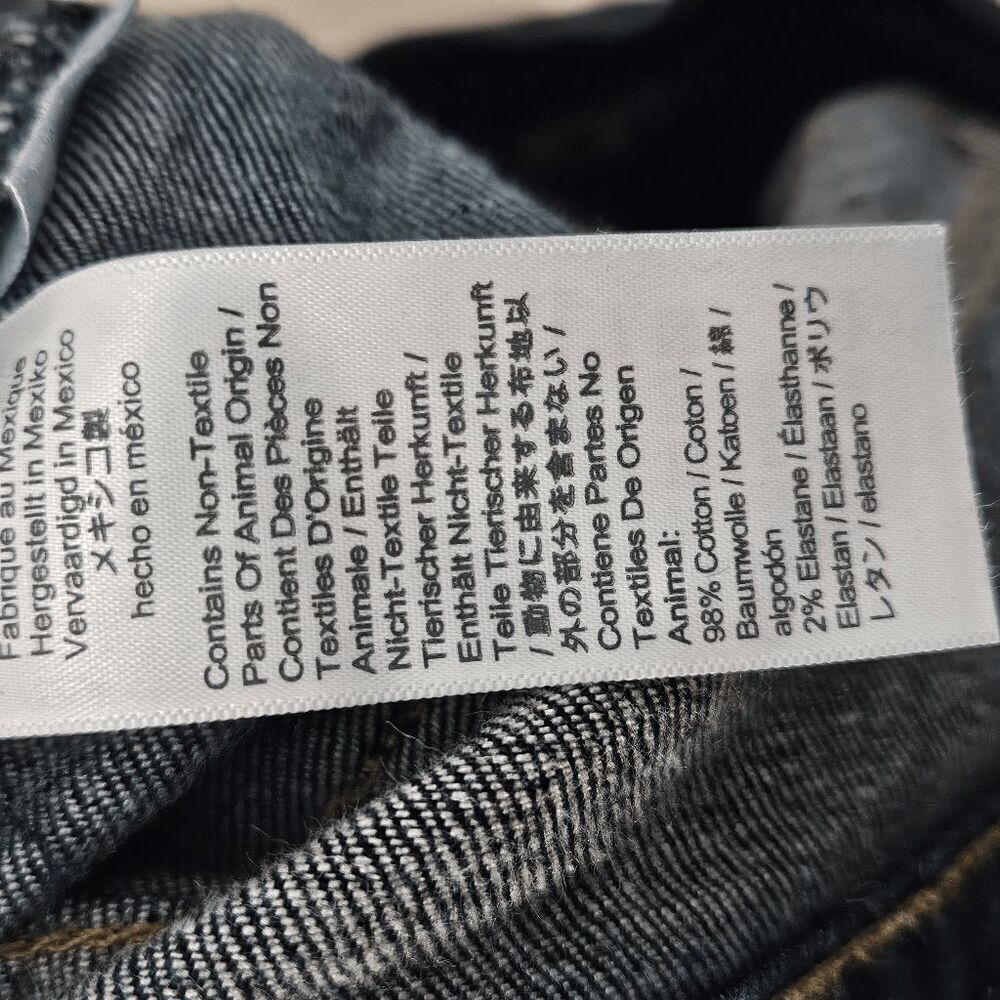 J. Crew Denim 770 Straight-fit Stretch on Demand jean in ink wash AB054 Mens 33× - Picture 5 of 6